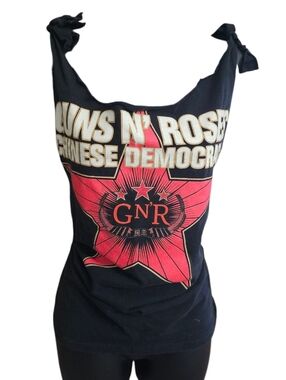 Vintage Distressed Guns N' Roses "Chinese Democracy" 2008 Album Release Tank Top